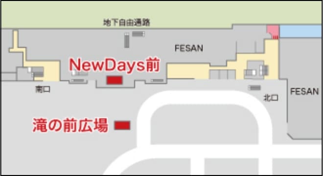 盛岡駅マップ