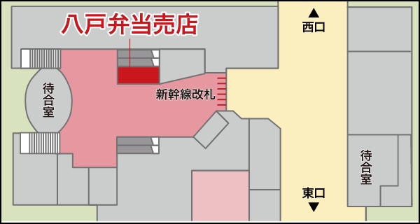 八戸駅 マップ